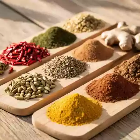 Cardamom and cinnamon kit