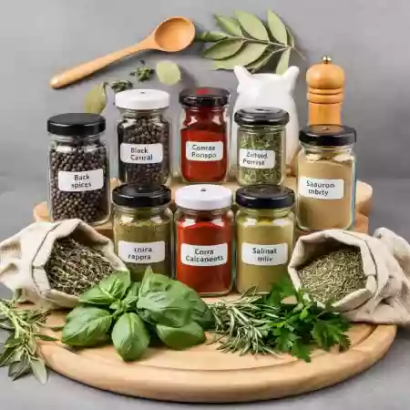 Chai and dessert spice gift with cardamom, cinnamon, and clove