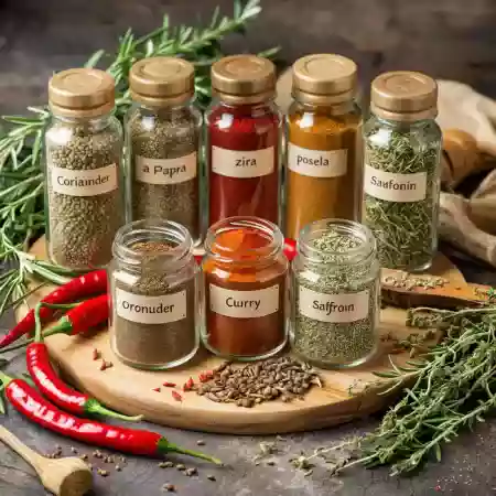 Corporate spice gift set for clients and teams with note