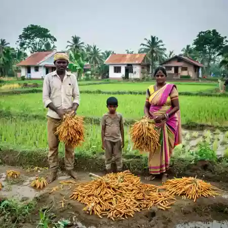 Palakkad farms growing turmeric and ginger harvested by local families